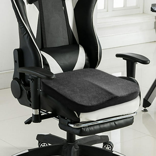 Cojín de gel para asiento – Cojín ortopédico antideslizante de gel y coxis  para el dolor de coxis, silla de oficina, silla de ruedas, alivio del dolor