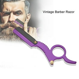 Afeitadora De Barba Afeitadora De Barba Vintage Seguridad Retro De 3  Colores Para Afeitar Barba Hombres Mujeres Vello De Axila ANGGREK Otros