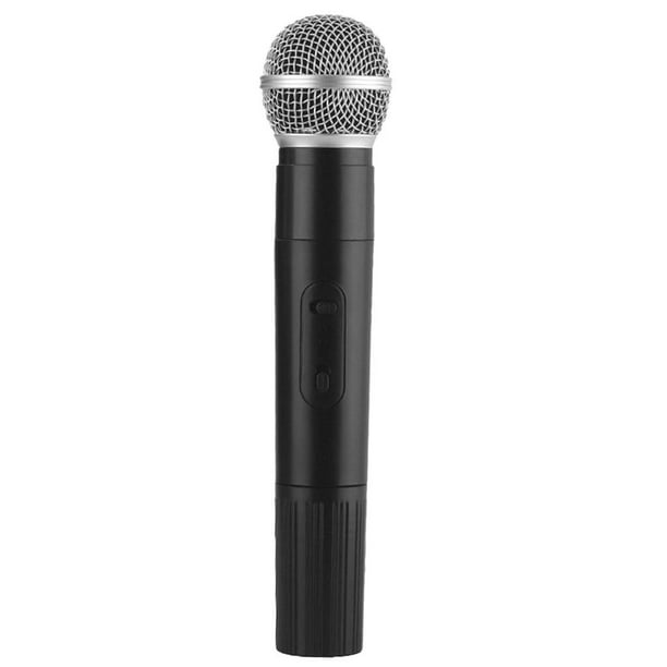Micrófono de juguete de 9.5 pulgadas para , micrófonos de plástico para ,  accesorios para escenario o disfraz, regalos de de cumple Negro Gloria  micrófono artificial