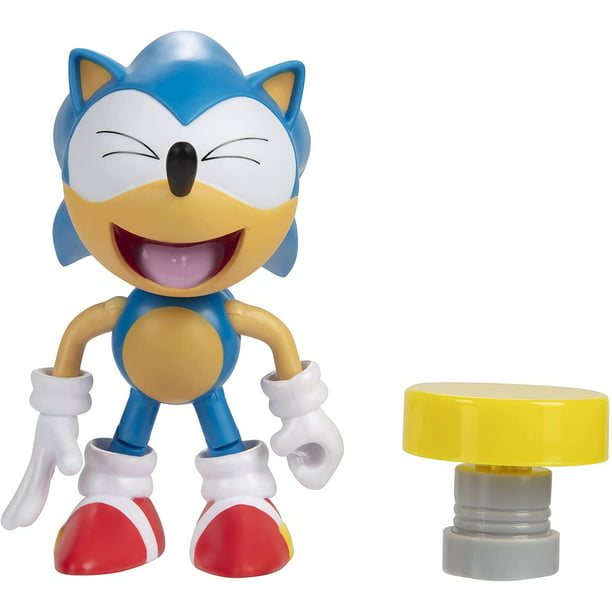  Sonic The Hedgehog Figura de acción de 2.5 pulgadas, juguete  coleccionable de Sonic clásico : Juguetes y Juegos