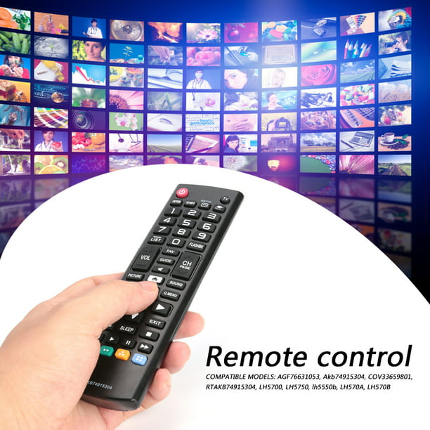 Control Remoto Mando a distancia para Smart TV, mando universal útil para  LG AKB74915304 Ndcxsfigh Nuevos Originales