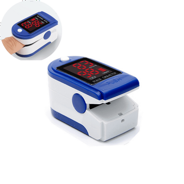 Pulsioxímetro de dedo digital con pantalla OLED, Oxímetro de pulso para  dedo