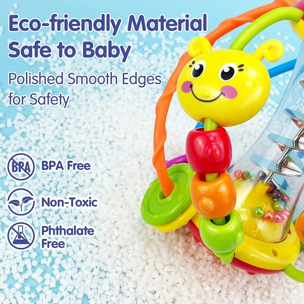Los juguetes más divertidos para bebés de 4 meses