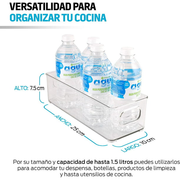 Organizador para refrigerador Brandtrendy 5 en 1 contenedores modulares  Libres de BPA