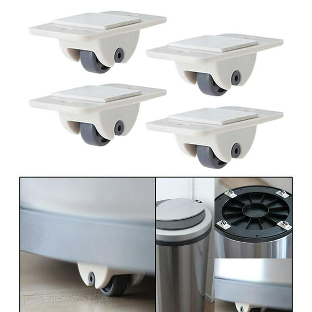8 piezas de ruedas pequeñas para muebles, ruedas direccionales