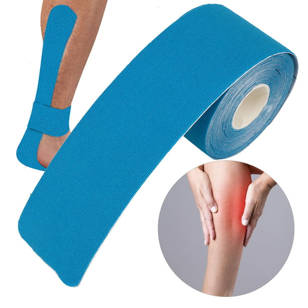 Gstream - Paquete de 3 cintas de kinesiología, resistentes al agua, cinta  adhesiva deportiva para alivio del dolor, sin látex, cinta elástica de