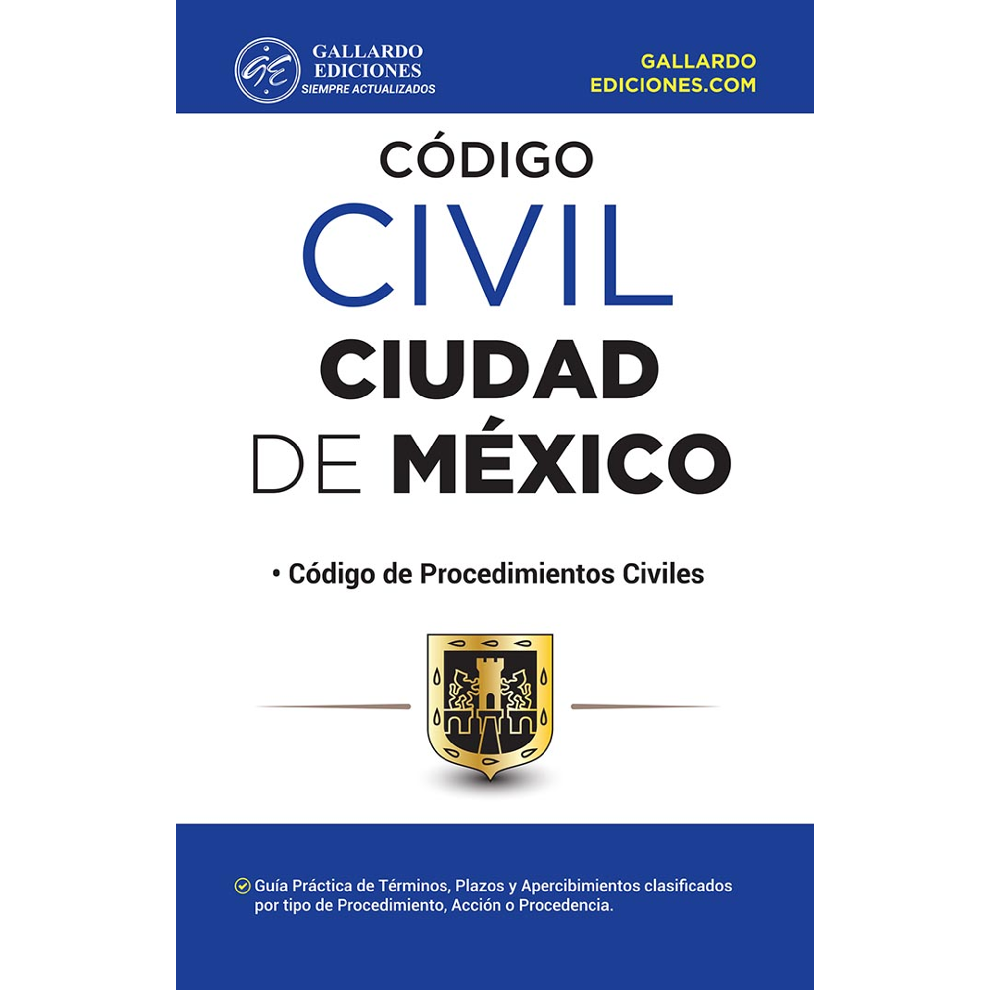 Codigo Civil Ciudad De Mexico 2022 Gallardo Ediciones Pasta Blanda Bodega Aurrera En Línea 7293