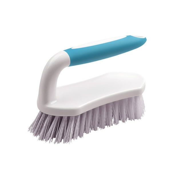 Cepillos de limpieza resistentes con cerdas rígidas, cepillo de limpieza  para ducha, baño, alfombras, cocina y bañeraNuevo azul1pcs