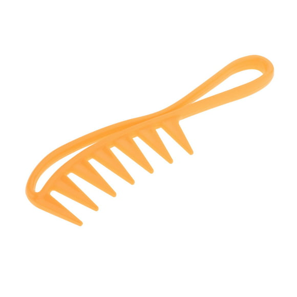 peine para el cabello desenredante con peine de anchos con mango para mujer  naranja sunnimix peine de peluquería