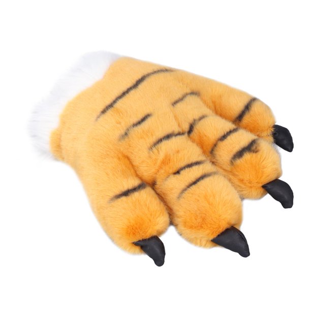 Guantes amarillos de disfraz de Halloween, guantes de garra de pata de  loro, guantes de látex de animales de garra de pájaro, guantes de fiesta de