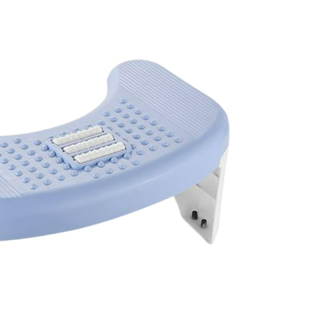 Taburete de inodoro para baño, taburete de paso plegable antideslizante en  cuclillas con caja de aromaterapia reemplazable - AliExpress