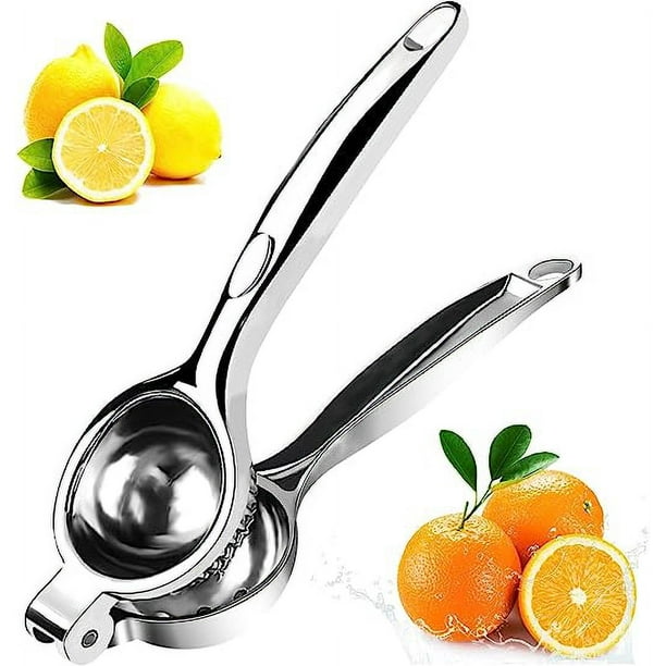 Exprimidor de limón, exprimidor manual de cítricos y limones, herramienta  de cocina para exprimir el jugo más fresco