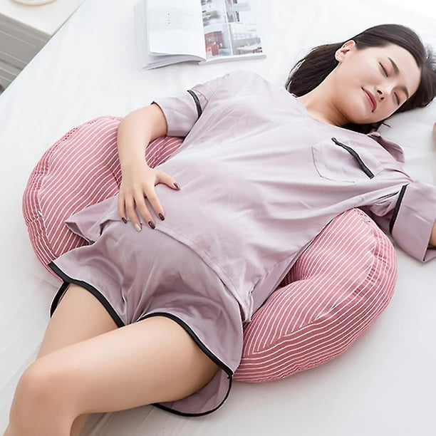 Almohada pequeña en forma de U para el embarazo compatible con las mujeres  embarazadas, almohada lateral para dormir kaili Sencillez