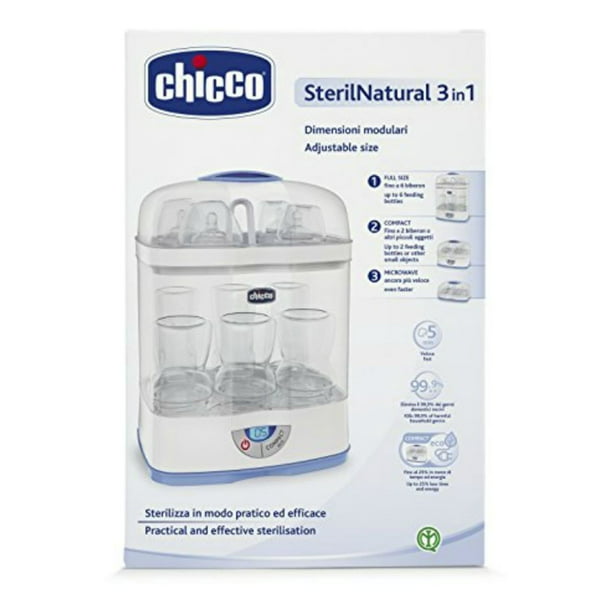 Esterilizador Chicco 3 en 1 para Microondas