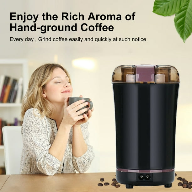 300ML Molinillo de café eléctrico, molinillo de semillas de nueces y hierbas