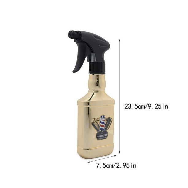 Pulverizador de agua en spray para barberías. Diseño retro