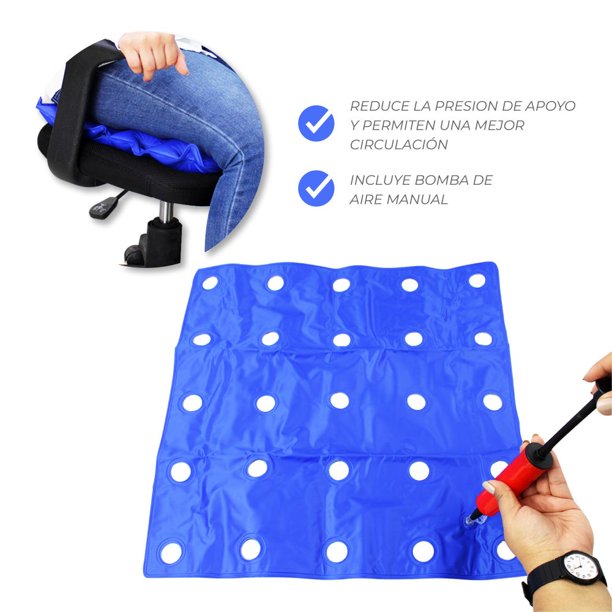 dumald Cojin Antiescaras para Silla de Ruedas - Cojín Antiescaras - Cojines  Antiescaras de Aire Cojin Antiescaras para Sillon - Cojines Antiescaras  Silla Ruedas Cojines Ortopedicos : : Salud y cuidado personal