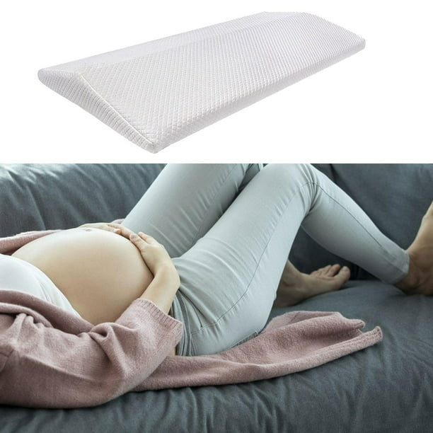 Almohada de cuña triangular para personas que duermen de lado