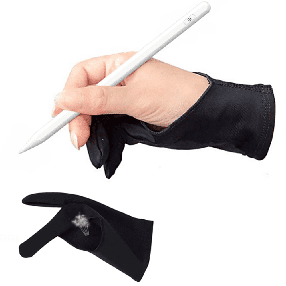 GUANTO ARTISTA PROFESSIONALE 2 DITA PER PITTURA DISEGNO