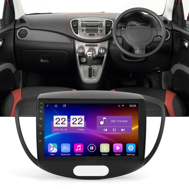 Reproductor de pantalla táctil para coche compatible con Bluetooth/DVD/MP3  imagen de marcha atrás estéreo para coche llamadas manos libres para  entretenimiento automático ANGGREK Otros