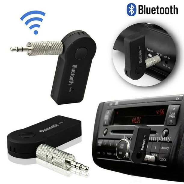 Receptor Inalámbrico Bluetooth Transmisor Portátil Jack 3.5 AUX Adaptador  De Audio Para Coche TV PC Kit De Música R gao jinjia