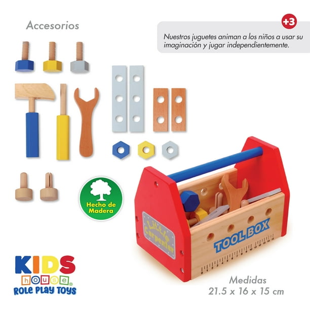 Caja de herramientas juguete educativo con luces y canciones 2 a 5 años :  Precio Guatemala