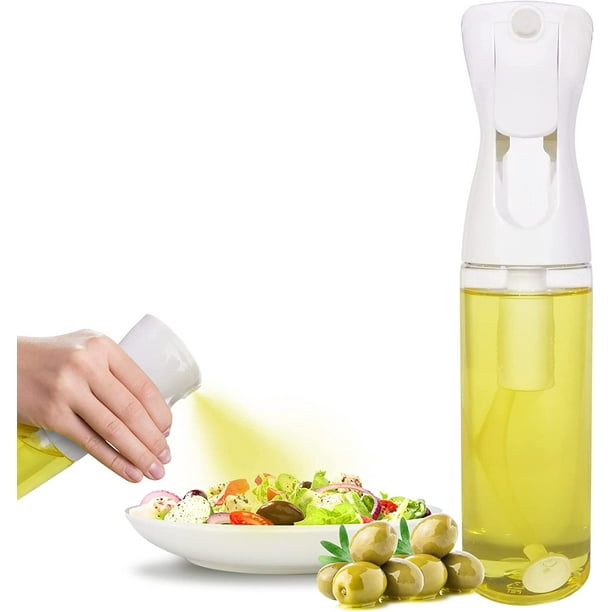 SZRWD Spray de aceite de oliva de 3.4 fl oz, vidrio versátil, botella  pulverizadora de aceite, pulverizador de aceite para cocinar, ensalada