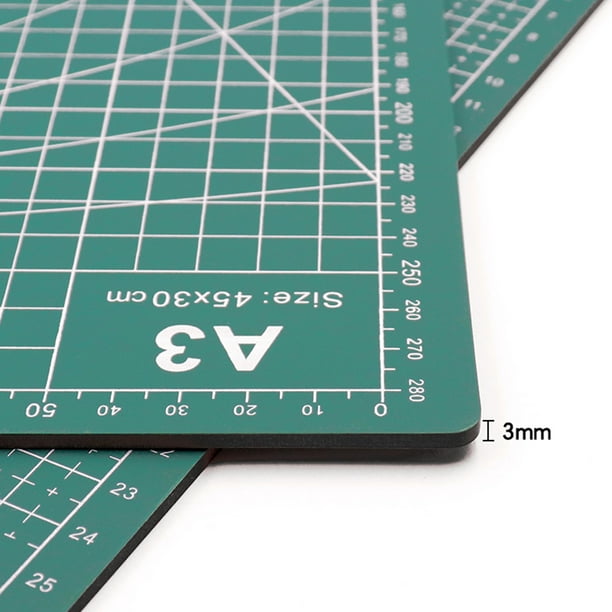 Almohadilla de corte autocurativa de PVC A1, tabla de corte rotativa de  rejilla de doble cara, se utiliza para manualidades de cuero, almohadilla  de protección de mesa de tela - AliExpress