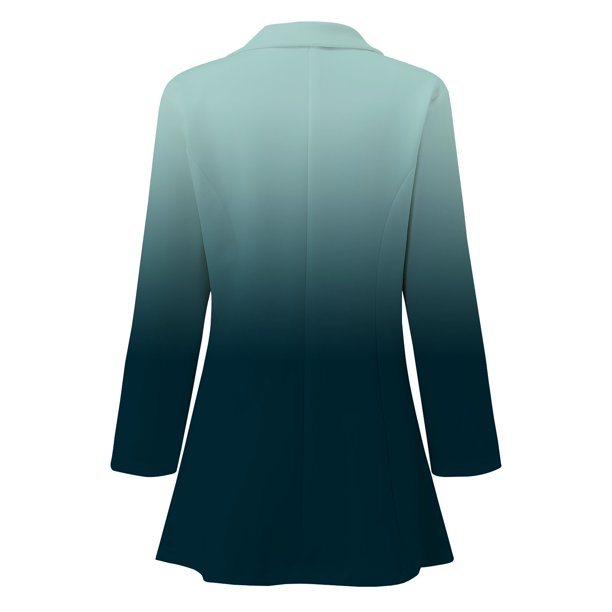  Chaquetas formales de manga larga para mujer, chaquetas  formales de negocios, para oficina, para mujer, casual, trabajo, a la moda,  abrigo, Blazer gris : Ropa, Zapatos y Joyería