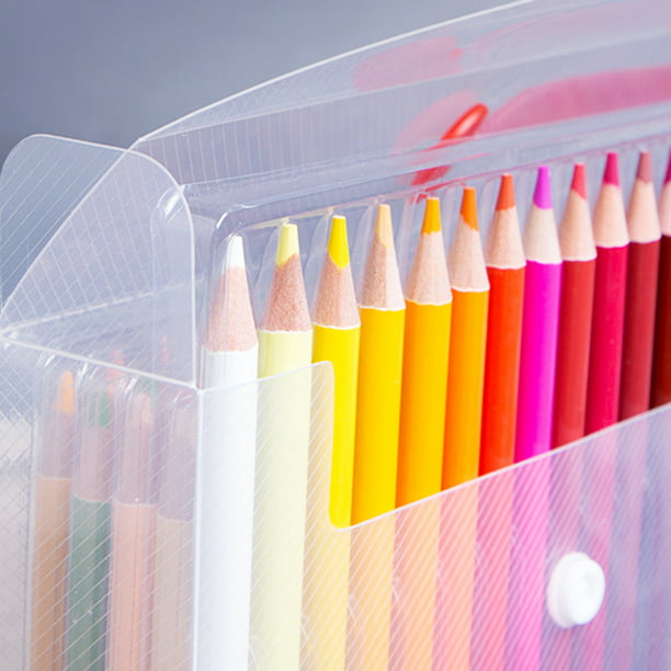 Juego de lápices de colores profesionales para dibujo de acuarela, lápices  de colores con bolsa de
