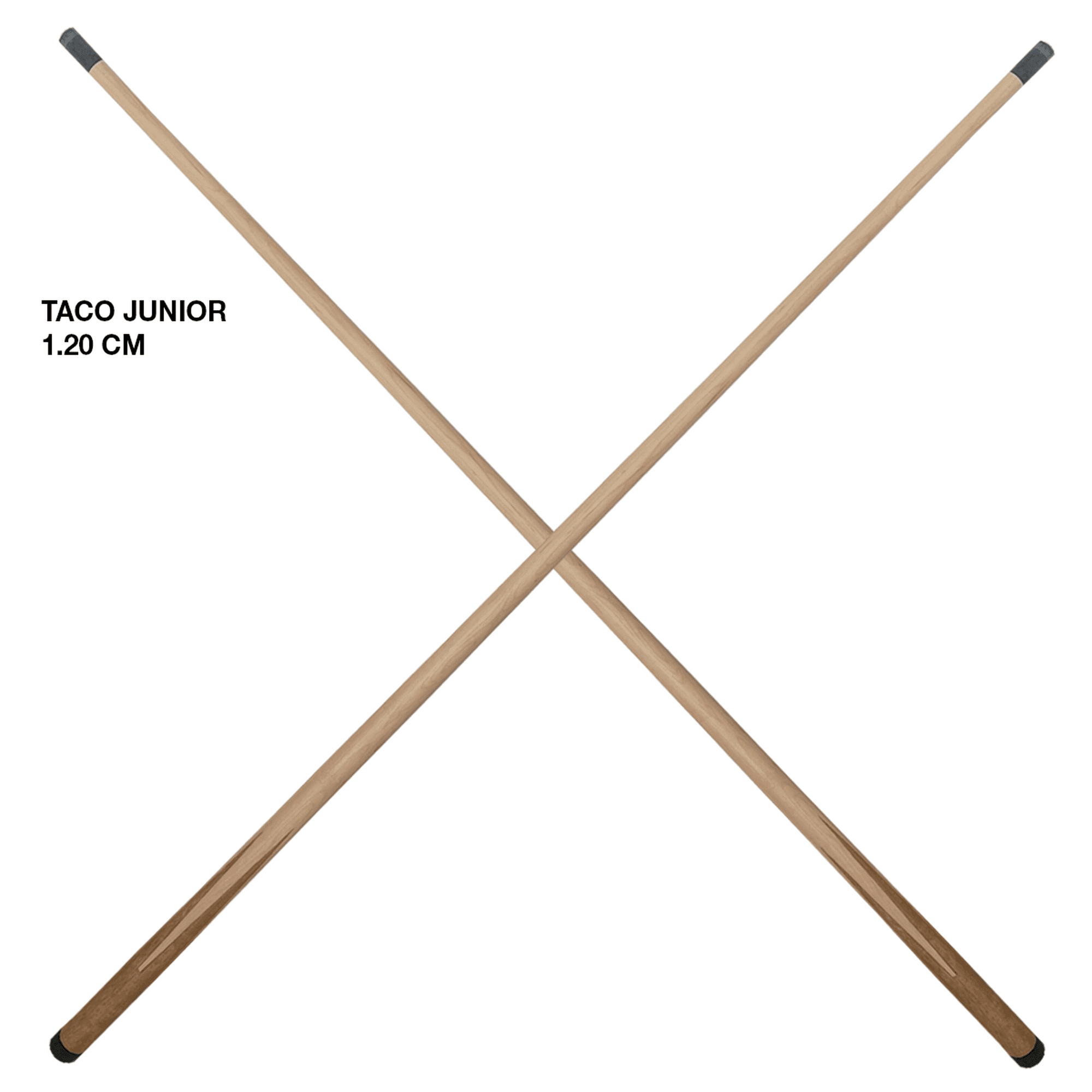  LMDX - 2 tacos de billar para niños, puntas de taco de 0.394  in, completamente rectas, para el hogar, escuela, niños, entretenimiento,  47 pulgadas, 8.5 oz de madera dura para tacos