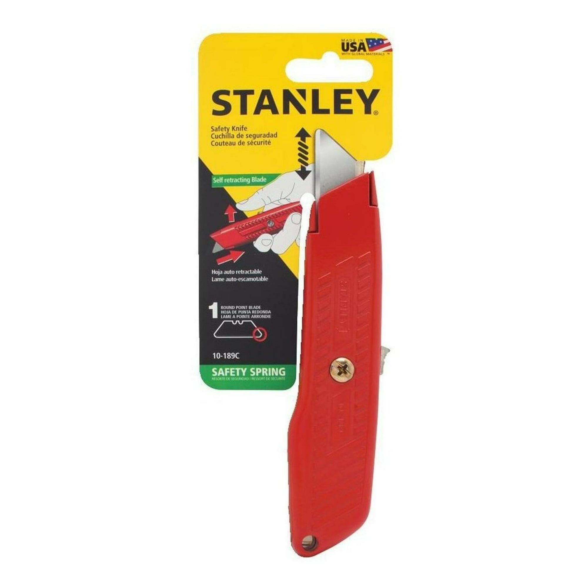 STANLEY® Cuchillo de electricista de doble hoja