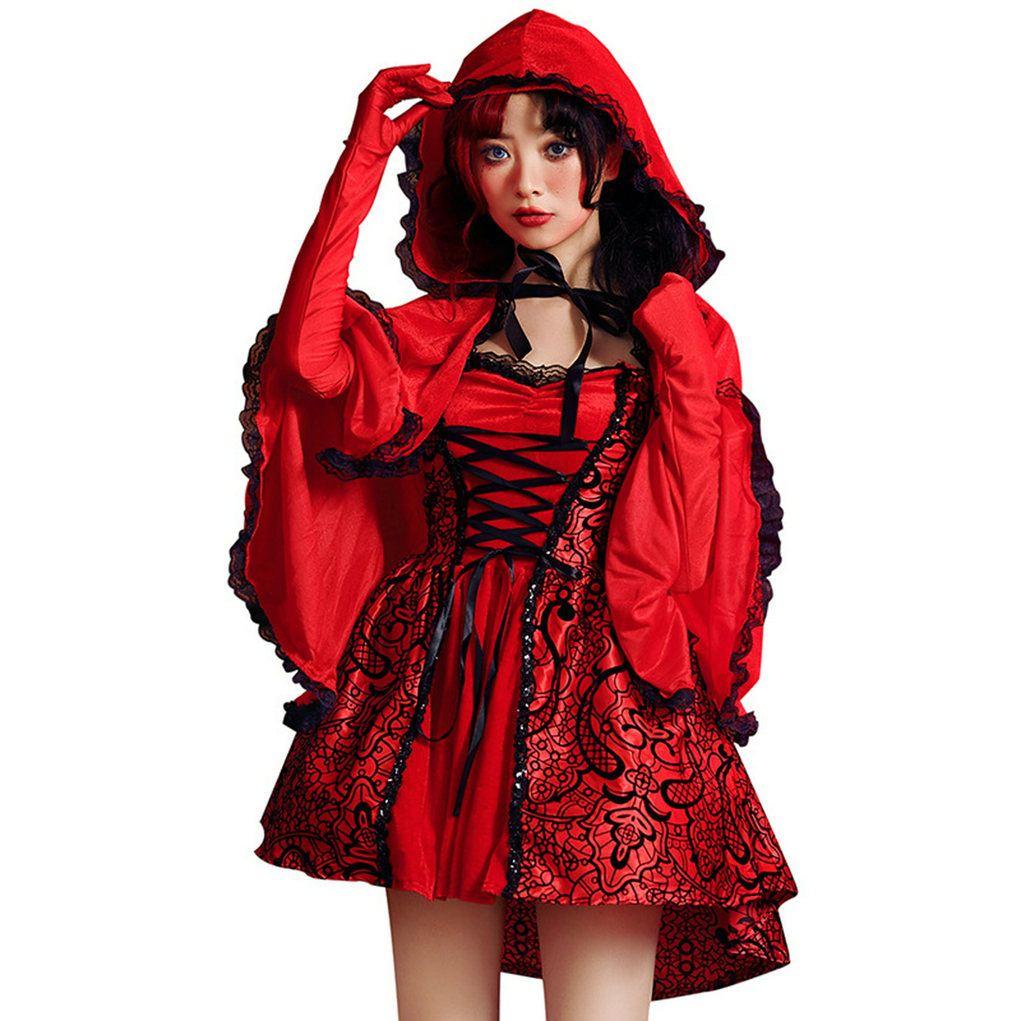 Disfraz Caperucita Roja Sensual Mujer Adulto Talla Xs