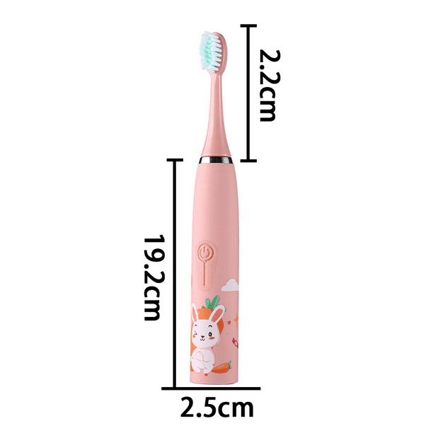 Objetado tramo caricia Cepillo de dientes eléctrico para niños con 6 cabezales de cepillo, resistente al agua IPX7, tempori Vhermosa CPB-DE-LYY532-1 | Walmart en línea Objetado tramo caricia Cepillo de dientes eléctrico para niños con 6 cabezales de cepillo, resistente al agua IPX7, tempori Vhermosa CPB-DE-LYY532-1 | Walmart en línea