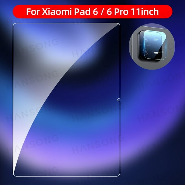 Protector de pantalla de vidrio templado para Xiaomi Mi Pad 6, película  protectora para tableta, 11 pulgadas, 2023