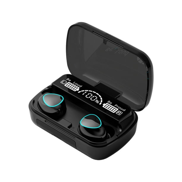 Auriculares inalámbricos con Bluetooth 5,3, cascos con micrófono, botón de  Control, reducción de ruido, resistentes