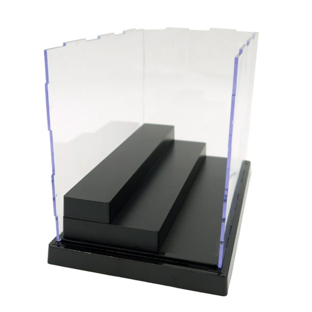 Caja de exhibición de cristal, caja de exhibición de vidrio, caja de  exhibición transparente, vitrina multifunción, accesorio de exhibición  versátil