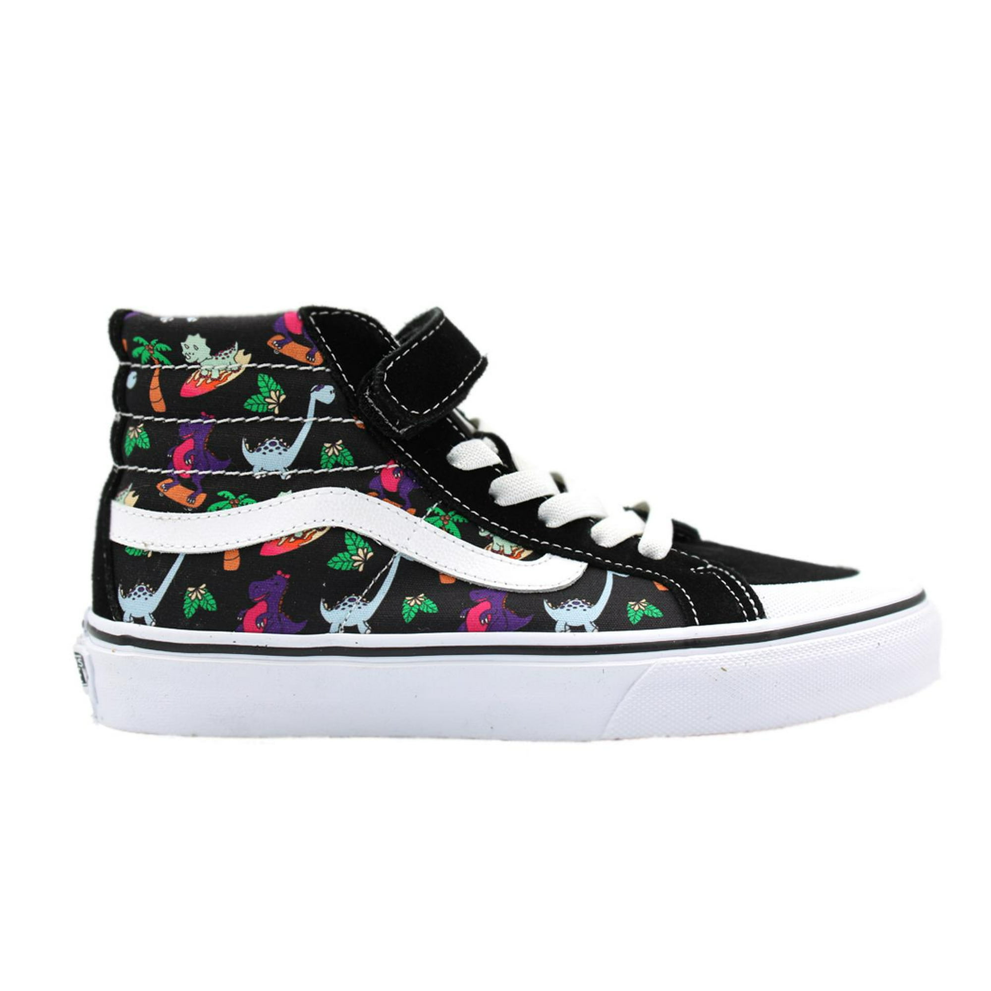 Tenis Vans Sk8 Hi Surf Dinos Ni o Casual Skate Bota negro 21 Vans