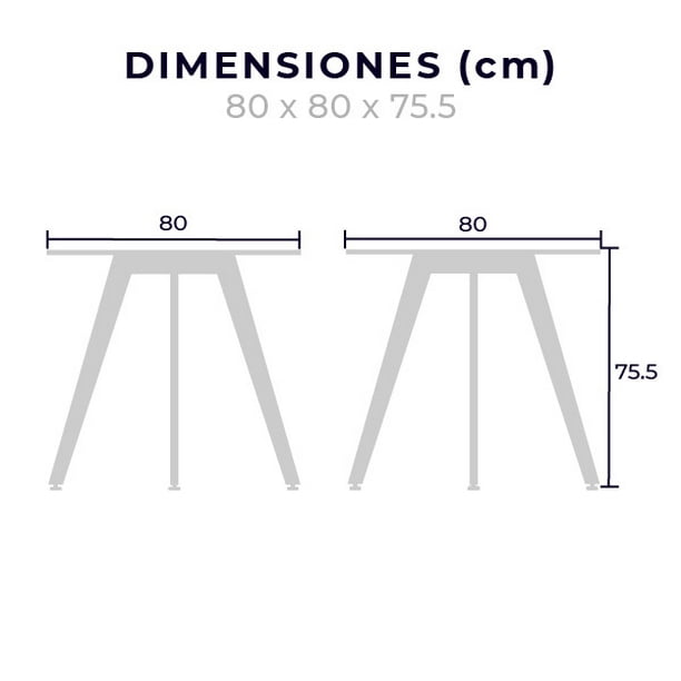 Mundo In Mesa Blanca Comedor Rectangular Frankfurt para Hogar y Oficina  Mundo In Frankfurt - Eames