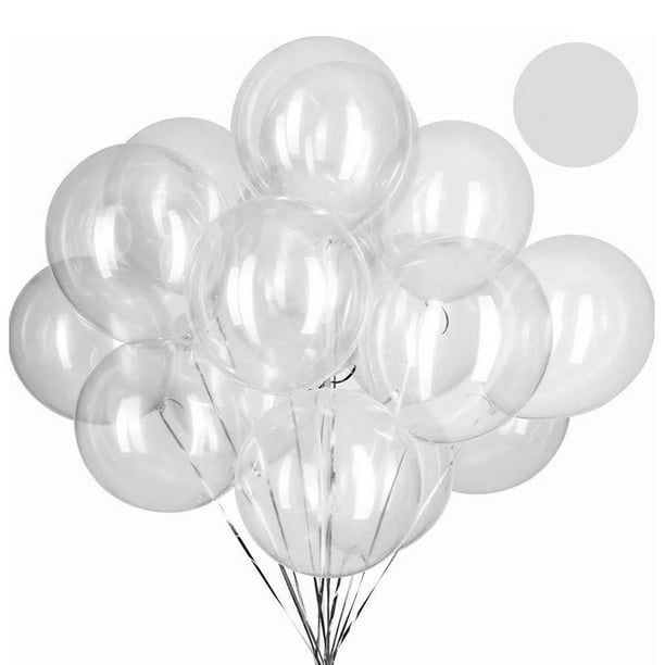 Globos de burbujas, 50 globos Bobo de PVC, globos transparentes