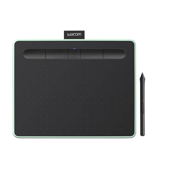 tableta gráfica wacom intuos medium bluetooth color verde wacom ctl6100wle0