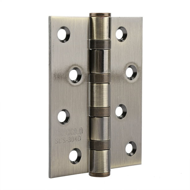 Bisagras de puerta para puertas interiores, fáciles de instalar, paquete de  3 bisagras de puerta interior de acero inoxidable, resistentes, suaves