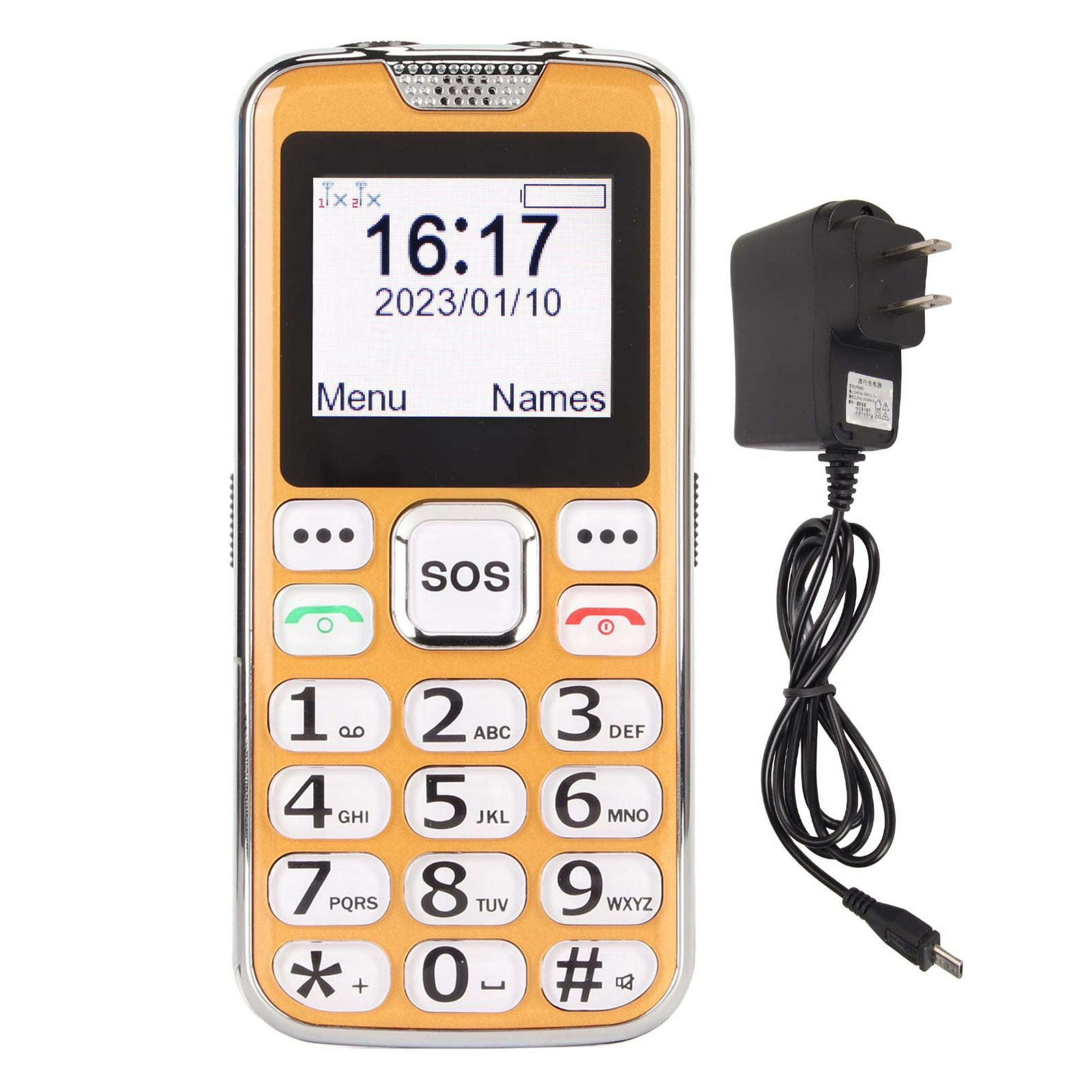 Teléfonos Inteligentes 4G Desbloqueados, Teléfono Móvil Con Doble SIM Tipo  C De Carga Rápida 100-240V Para Empresas ANGGREK Enchufe dorado de EE. UU.