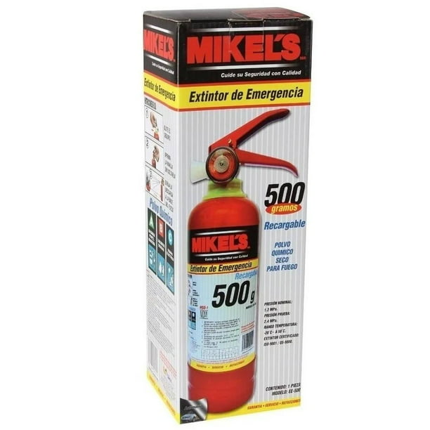 Extintor para coches con soporte - 500 gr ES