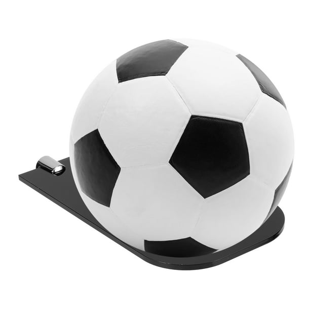 PopSockets - Soporte para teléfono y tableta, diseño de balón de fútbol,  Negro