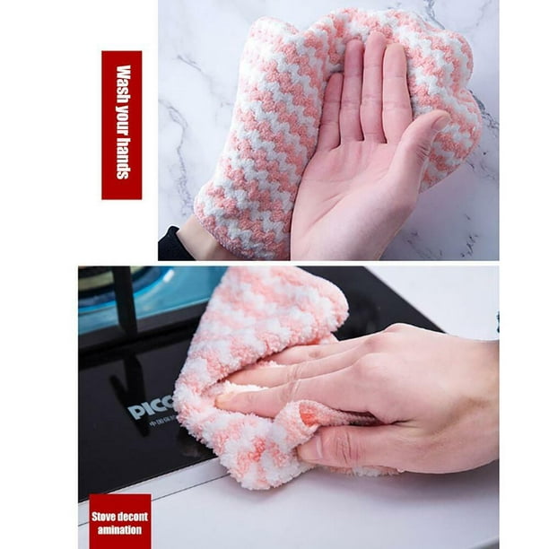  JEWEDECO 10 piezas de toallas de cocina para limpieza