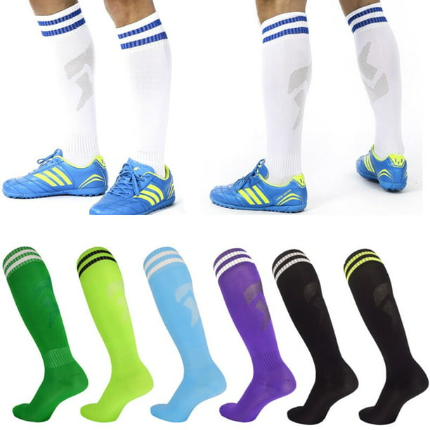 Calcetines deportivos de fútbol para niños y adultos, medias hasta la  rodilla, hasta el tobillo, fitness en unisex