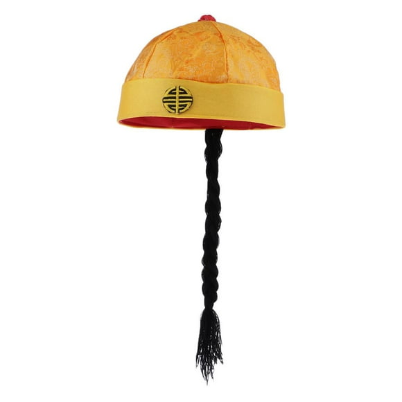 sombrero del príncipe heredero gorro oriental china cosplay de halloween carnavales fotografía amarillo salvador gorra oriental china