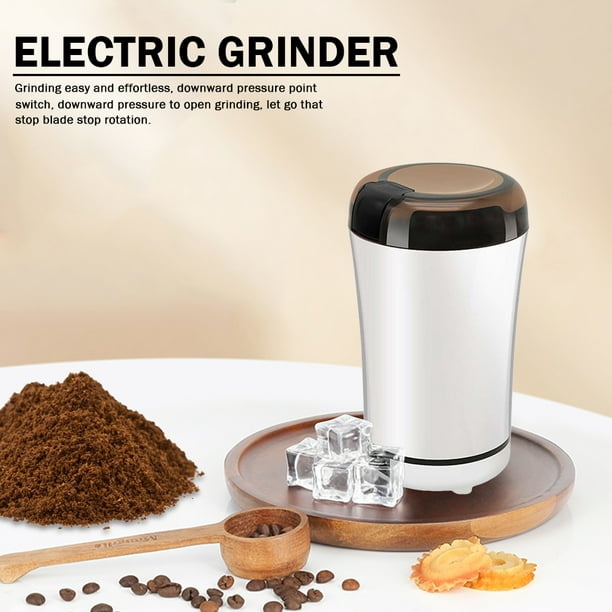 Molinillo de café eléctrico, triturador de hierbas y nueces