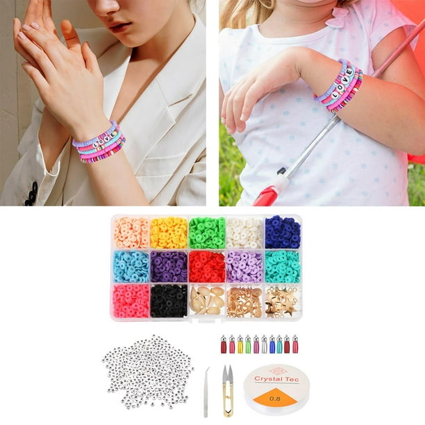 Kit de fabricación de joyas, arte de alambre para manualidades, collar,  pulsera, aretes, juego de regalo, para adolescentes y adultos para